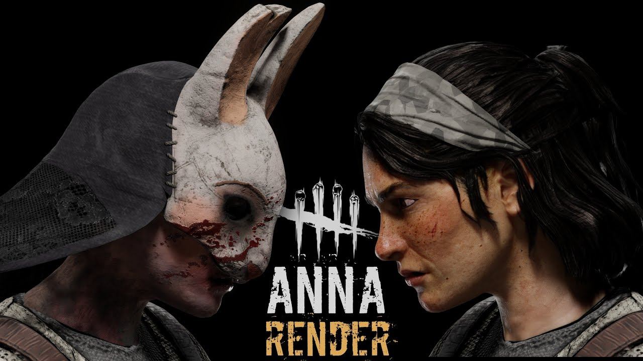 Dead by Daylight Animation | Huntress Human Skin Render. смотреть онлайн