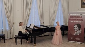 А.Даргомыжский, сл.А.Пушкин "Юноша и дева", Армянская народная песня "Девушка"обработка А.Долуханяна