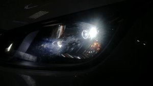 Мини линзы на киа рио 4