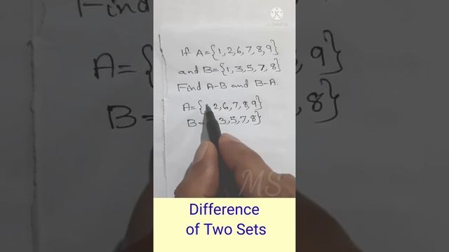 Difference of Two Sets / Plus One Class 11 Maths Exam Qn/ See Description for More Qns/ Malayalam