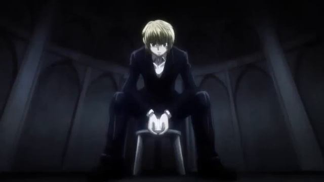 Kurapika ignoring Leorio’s call