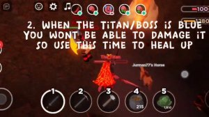 Roblox Survival Game How To Defeat The Titan/Boss Easily!