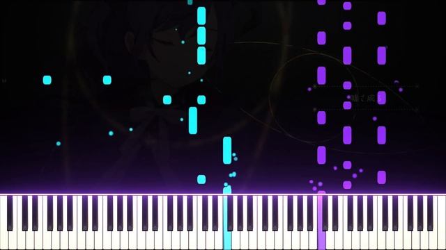 Lower One's Eyes (ロウワー) / 25-ji, Nightcord de. / Project Sekai | [Piano Cover] (Synthesia)「ピアノ」