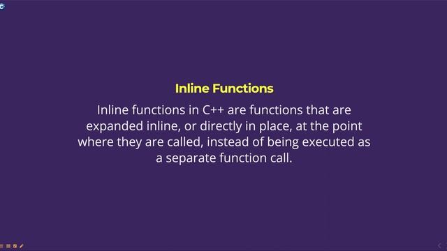 Inline Functions