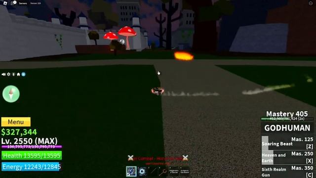 Fast , Clean and OP that is GRAVITY CANE | Blox Fruits | Bounty Hunting | Update 20