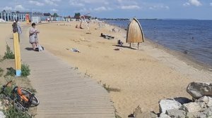Камское море. Солнце, море, пляж.