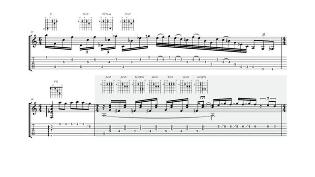 What Are You Doing for the Rest of Your Life - Joe Pass (Transcription) смотреть онлайн