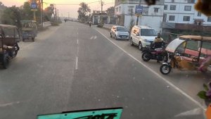 Индия. Маяпур. Мчимся на автобусе домой.