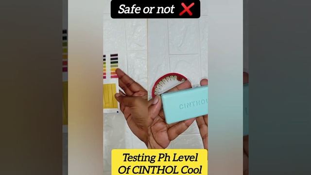 Testing Ph level of Soaps #phtest #skincare #soap #producttesting #phvalue  #productreview #phlevel
