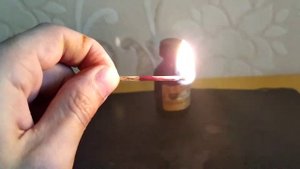 Как огонь реагирует на йод