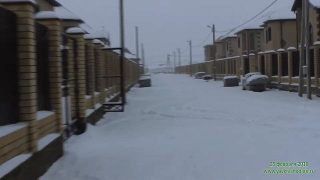 КП Виктория Престиж | Зима 2018 в Краснодаре | Часть 3