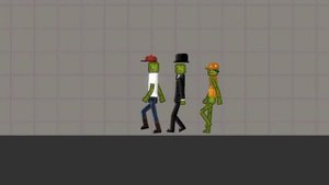 Зимняя Игра в кальмара в Melon Playground