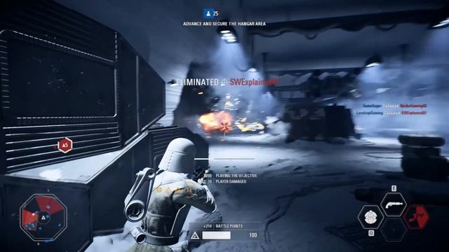 Star Wars Battlefront 2 - Hoth Gameplay смотреть онлайн