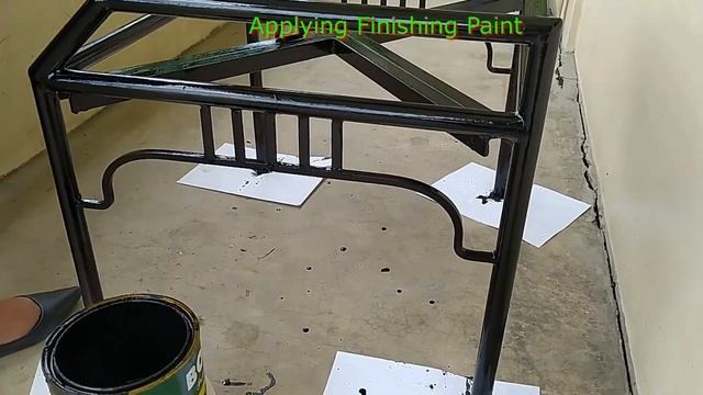 How to apply a finishing paint? FINALE