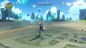 LEVEL 1 ALBEDO VS ANEMO HYPOSTASIS | ALBEDO GAMEPLAY | GENSHIN IMPACT