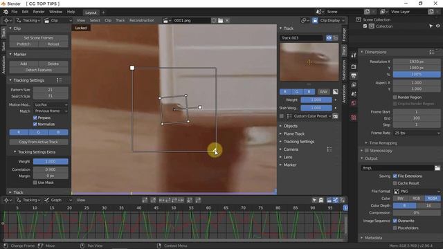 Blender Object Tracking