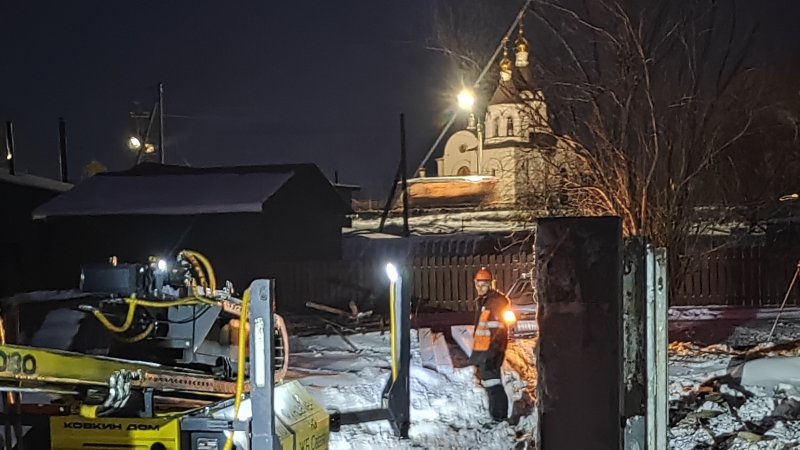 Фундамент в СНТ Мечта. Жб сваи Барнаул.