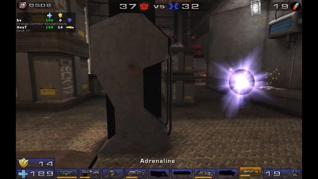 unreal tournament 2004 - 2v2tdm Highlights - HeaT+hv vs sliq+Liquidus