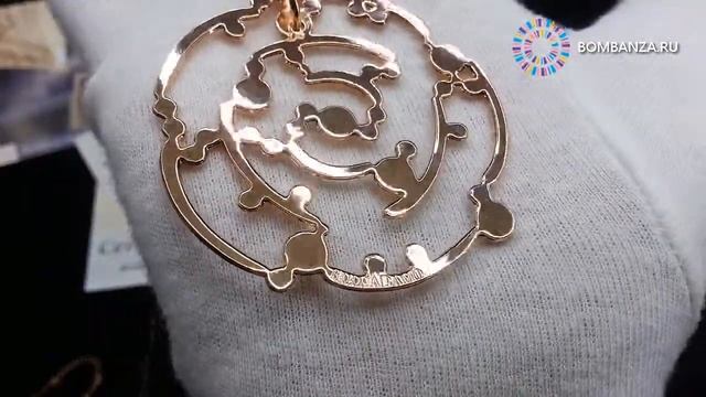 Колье Boccadamo Bloom, XGR223RS BR/RG. Элитная бижутерия из Италии