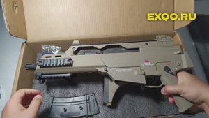Обзор и инструкция орбизного (гидробольного) автомата Heckler & Koch G36