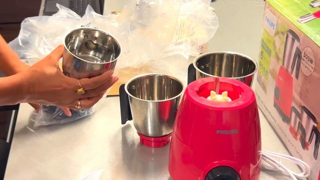 Philips Mixer Grinder Review and Unboxing I Philips Mixer Grinder 500 Watt DemoI MixerGrinder Revie