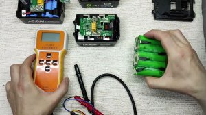 Китайские АКБ Макита. Какие элементы используют.