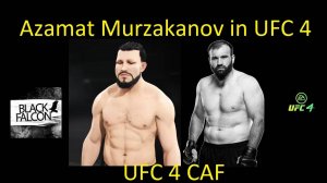 Как создать Азамата Мурзаканова в UFC 4 (Старое видео)