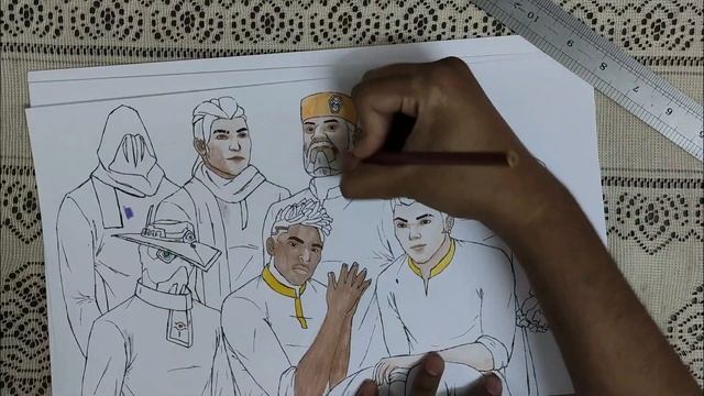 Valorant Agents in Panjabi | Valorant Agents in Bangladeshi Style | Valorant Fanart