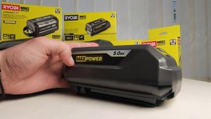 Акумулятори Ryobi MAX POWER на 36 Вольт