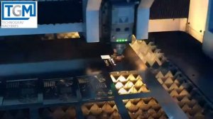 Высокоскоростная резка металла на лазере с функцией прожига на лету. Лазер Senfeng SF3015H4