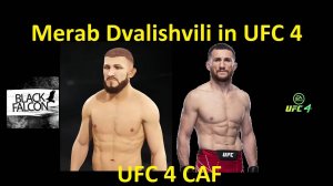 Как создать Мераба Двалишвили в UFC 4 (Старое видео)