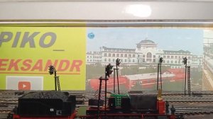 Piko. Паровоз. BR 55G7.01. Эксперимент дымогенератора. Piko.BR 55G7.01.  Smoke generator experiment