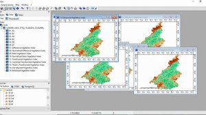 Vegetation indices in SAGA GIS: NDVI, EVI, SAVI, TVI, etc and Tasseled Cap Transformation
