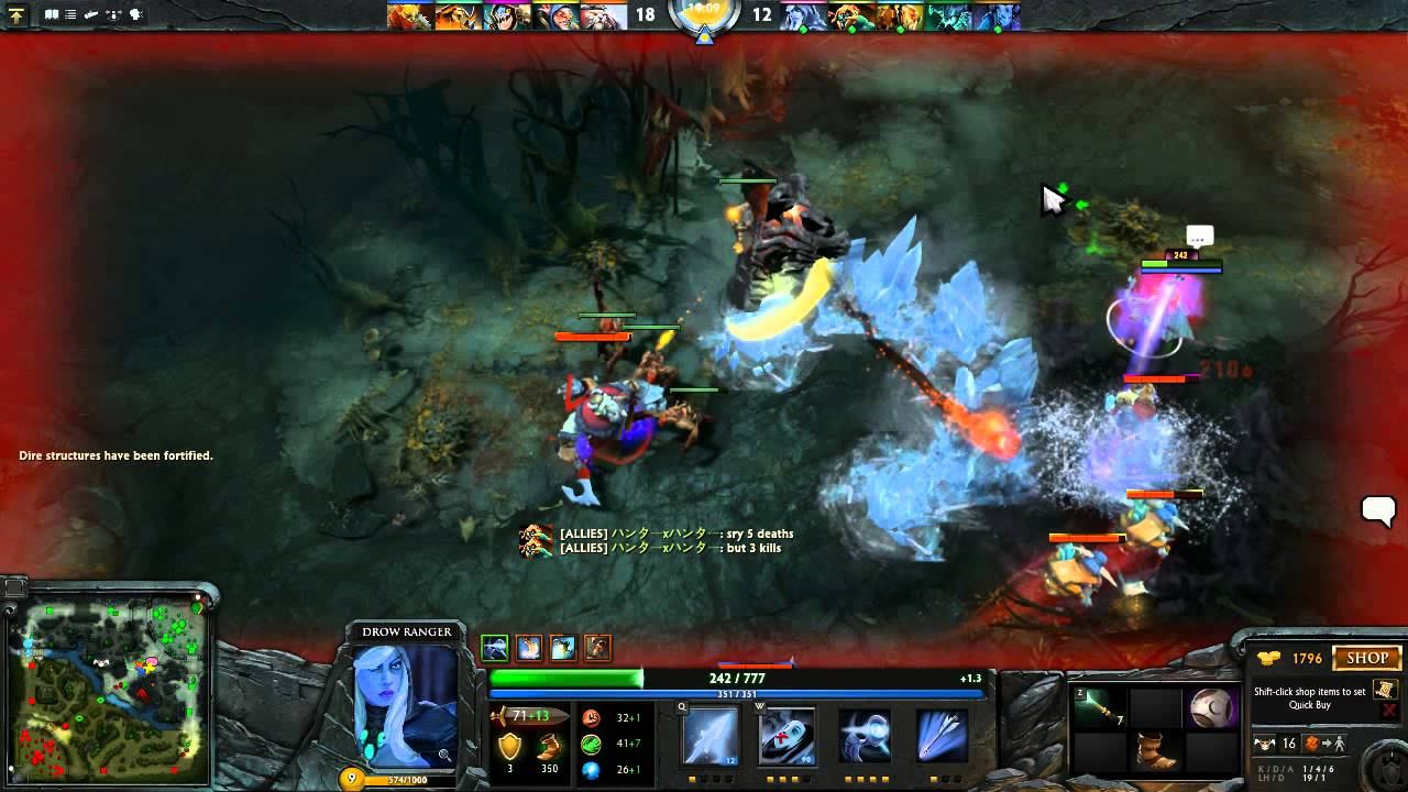 Dota2 Gameplay/Commentary -Shadow Blade,Get it!- (Drow ranger) смотреть онлайн