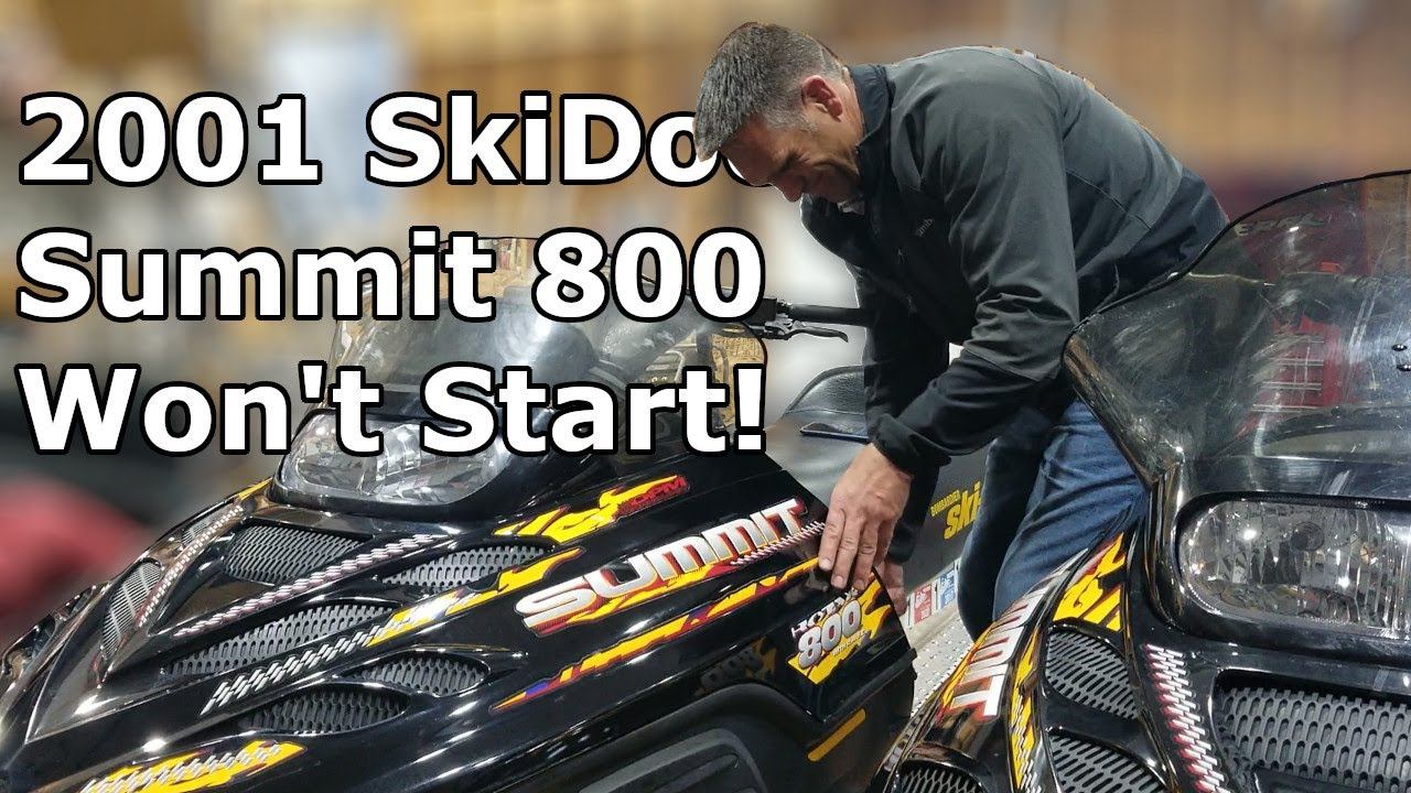 FIXED! Why are these 2001 SkiDoo Summit 800 so hard to start? смотреть онлайн