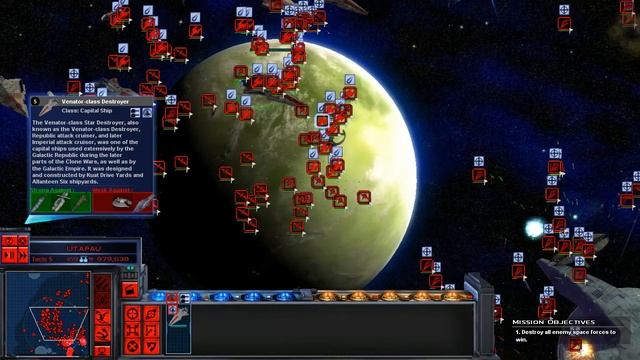 Star Wars: Empire at War: FOC - BattleFront Commander Mod Gameplay #78 смотреть онлайн