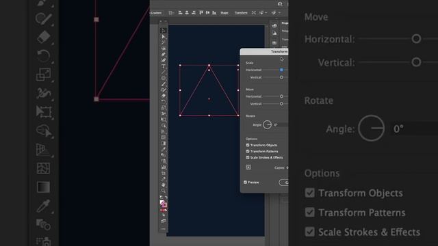 How to create geometric shape in seconds. #illustrator #design #designtutorial #adobe #howto #ui