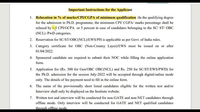 Ph. D. Admission Notification 2023 | National Institute of Technology | Apply Now |