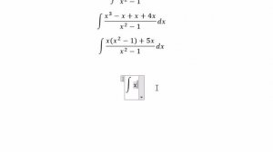 Calculus Help: Integral of (x^3+4x)/(x^2-1) dx - Integration by division