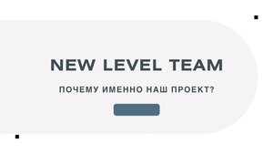 Почему у вас точно получится зарабатывать в New Level Team?