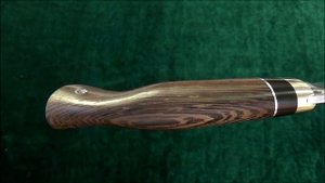 Нож Таран, травление клинка (сталь D-2) Крутов В.