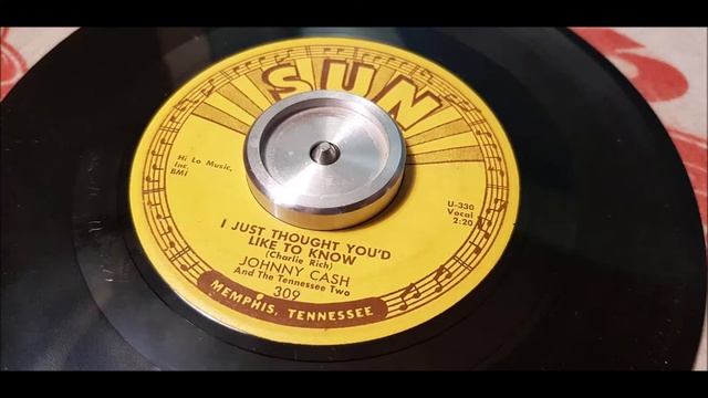 Johnny Cash - I Just Thought You'd Like To Know - 1958 Country - SUN 309 смотреть онлайн