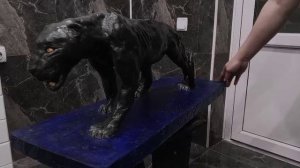 Пантера из бетона (своими руками, оригинал)