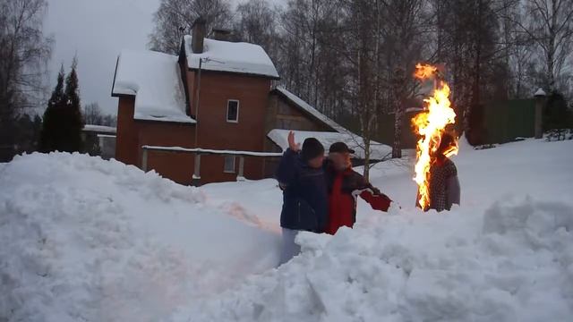 2013 год. Масленица в Красновидово.