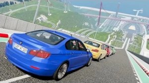 Эпические прыжки на скоростном автомобиле #242 – BeamNG Drive |