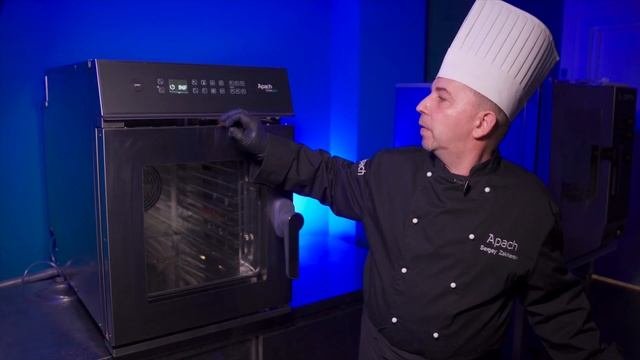 Инжекторный пароконвектомат Apach Cook Line Compact: рыба и брокколи