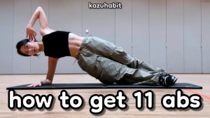 Kazuha abs workout