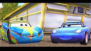 Lightning McQueen Race Gameplay - Тачки Молния Маквин Прохождение Игры #2