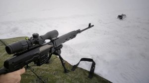 Тигр , стрельба 311 и 308 пулями с 54 патрона