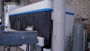 Город Воронеж. Обзор трубореза SF6035T мощностью 6 кВт с приемным столом.